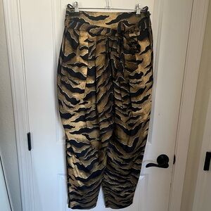 Dsquared2 Cheetah Silk Pants